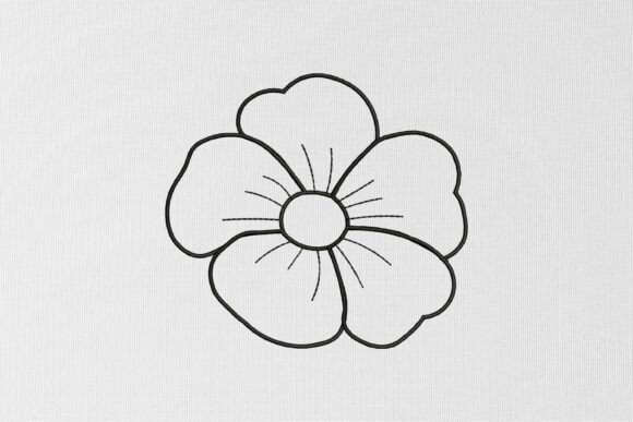 Flower Line Art: A Whimsical Touch for Personalized Gifts
