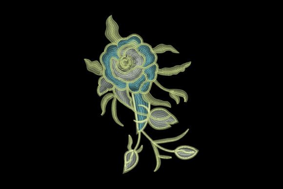 Icy Blue Rose
